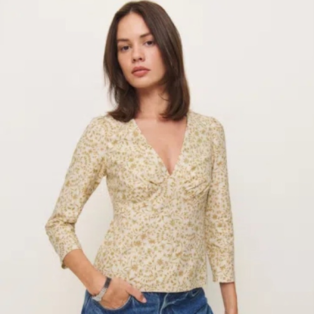 Reformation | Marisa Tie Back Top